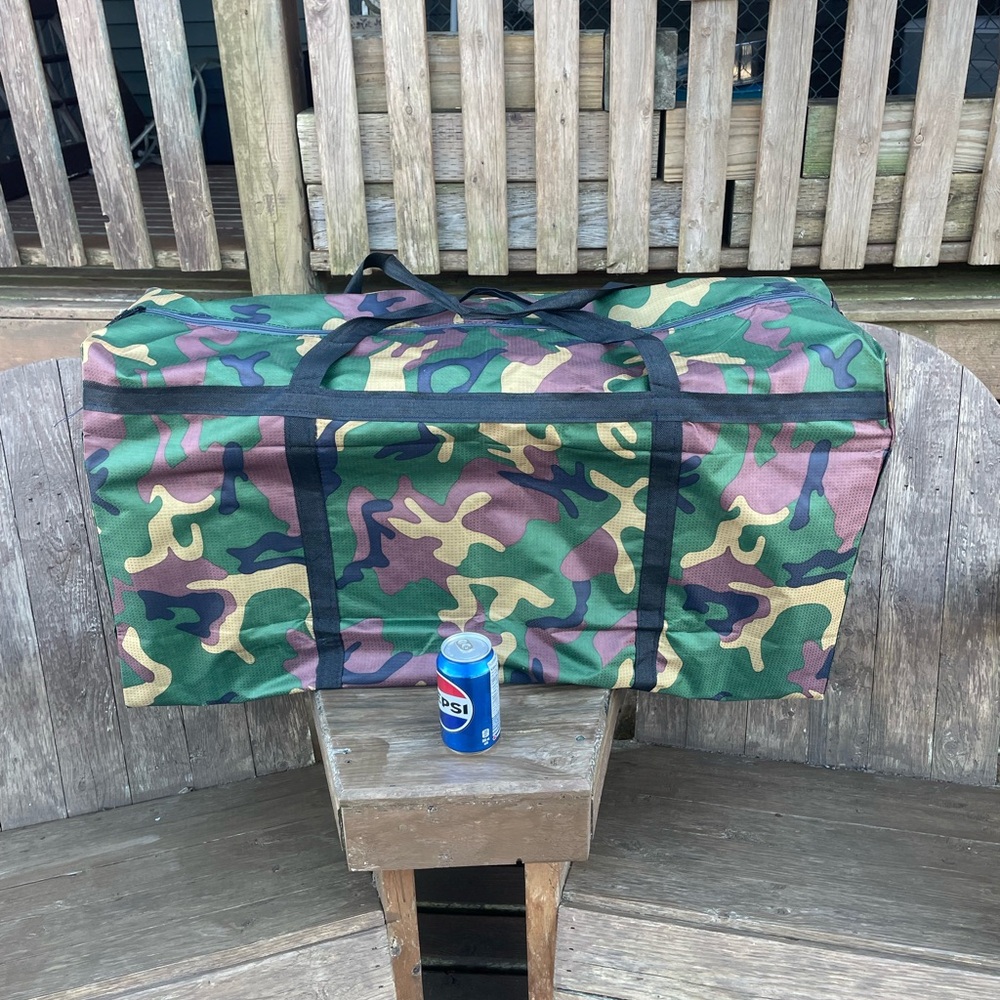 New XXXL camouflage waterproof nylon bag